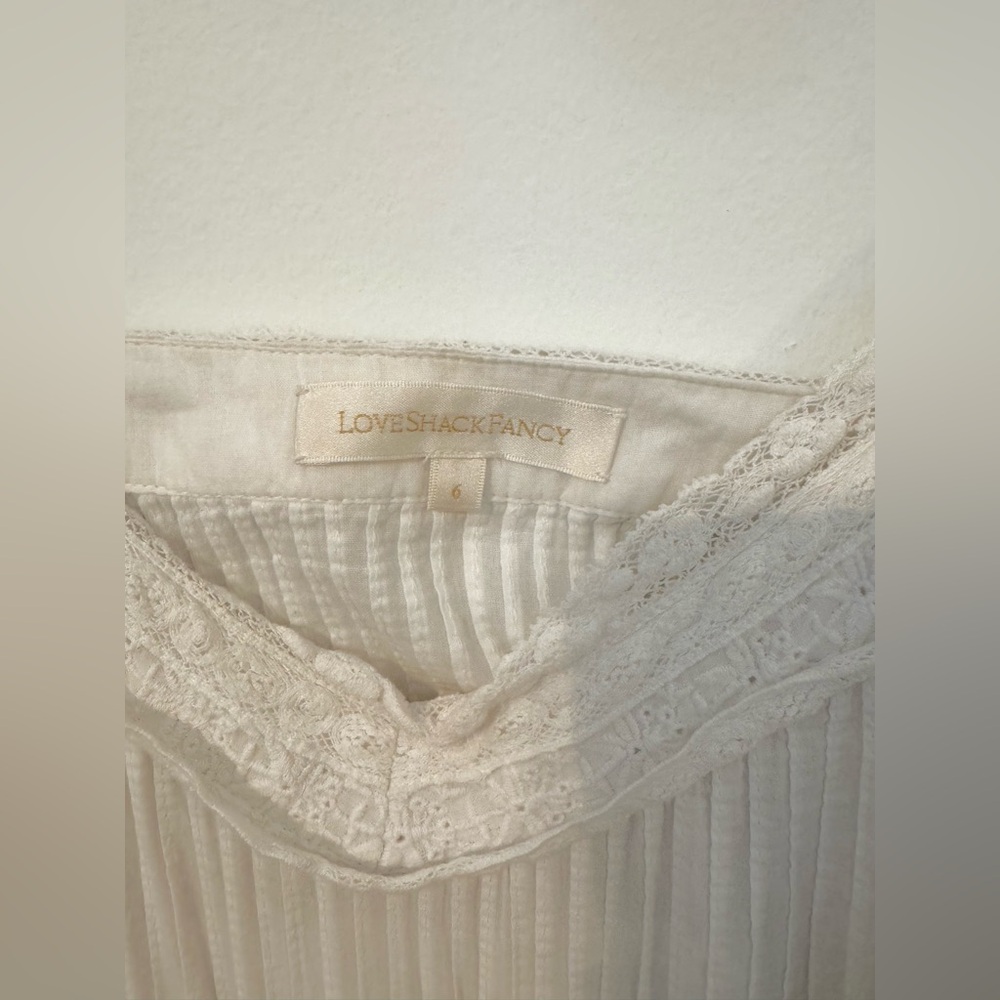 Loveshackfancy Dresses | Loveshockfancy White Dre… - image 3